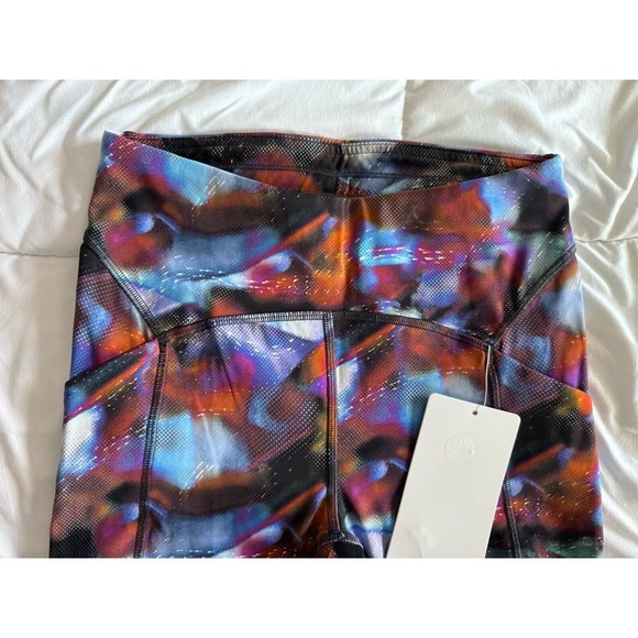 New Lululemon Power Thru Tight 25" Legging HYDM Hyper Drift Multi Size 4 NWT - Picture 2 of 11